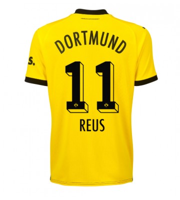 Maillot de foot Borussia Dortmund Marco Reus #11 Domicile Femmes 2023-24 Manches Courte